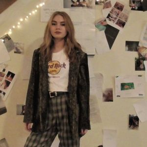 Harvé Benard Snake Skin Blazer